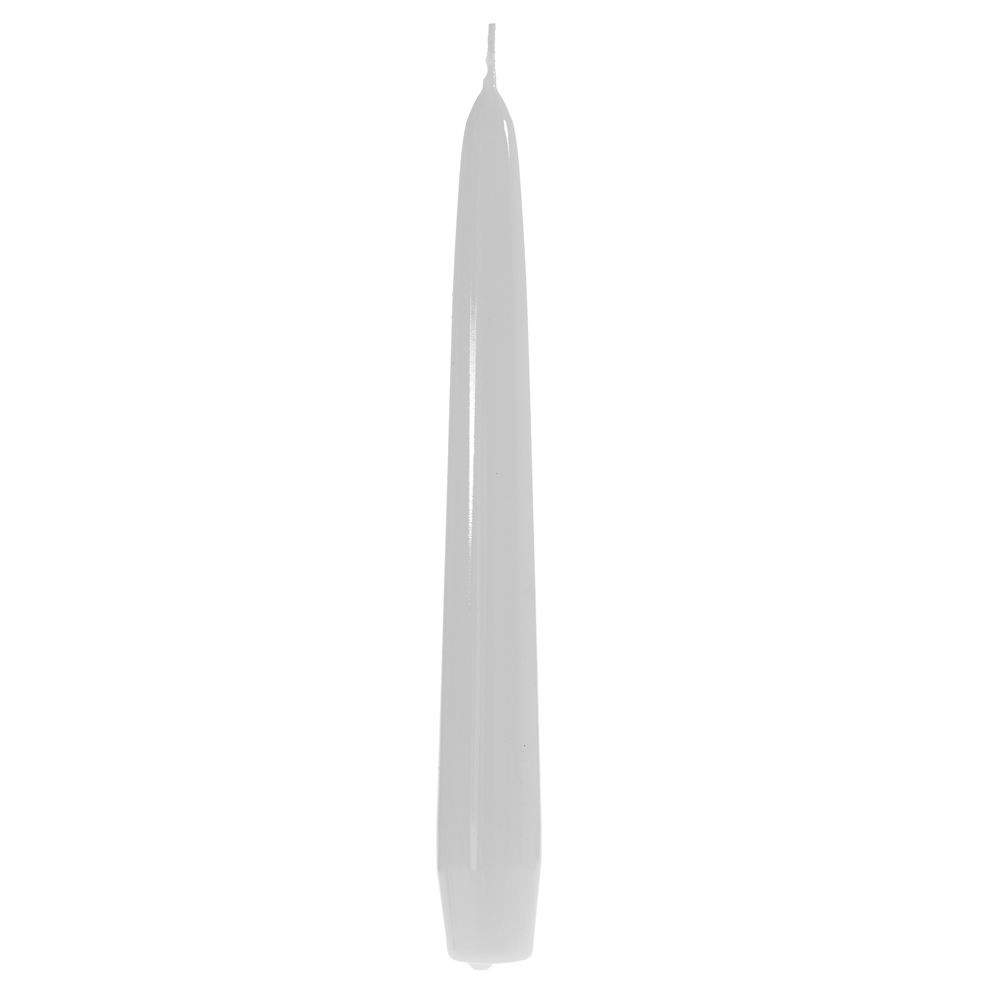 Set 12 Lumanari White din Ceara 20cm