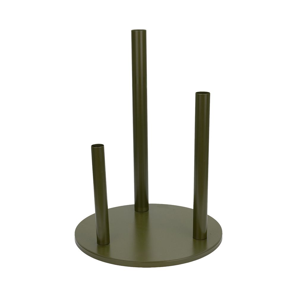 Suport pentru 3 Flori Green din Metal D30x40cm