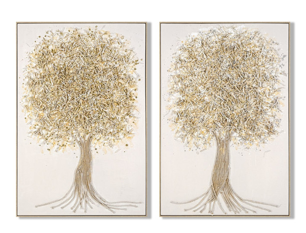 Tablou Golden Tree 82x122cm