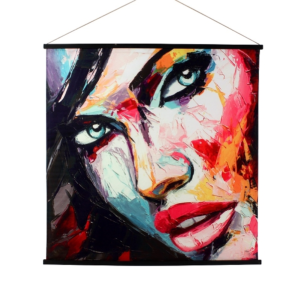 Tablou Multicolor Female 120x120cm