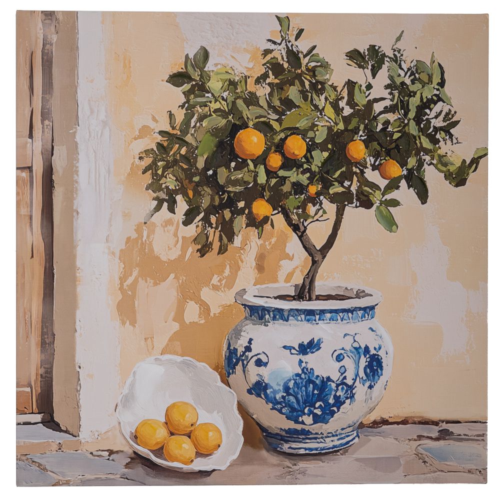 Tablou Orange Tree Vase 60x60cm