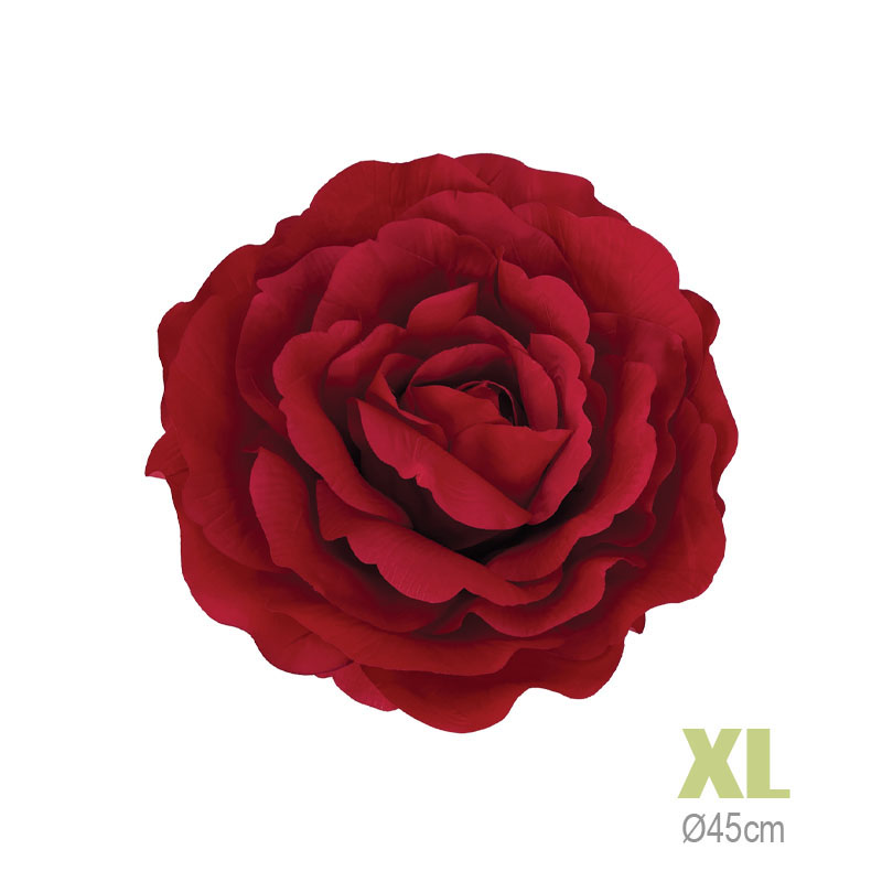 Trandafir Artificial Red D45cm