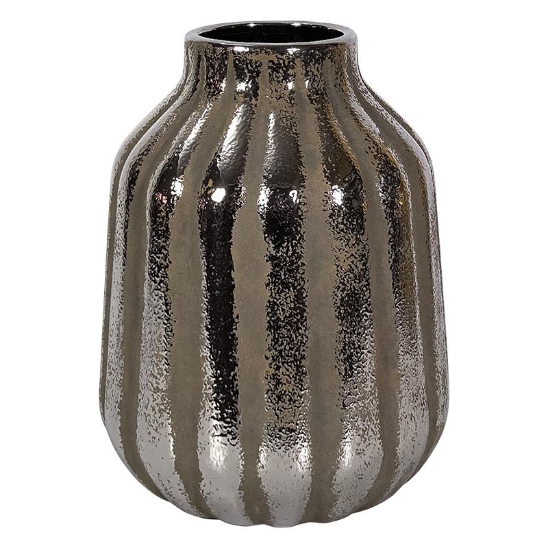 Vaza Antque Silver din Ceramica D21x27cm