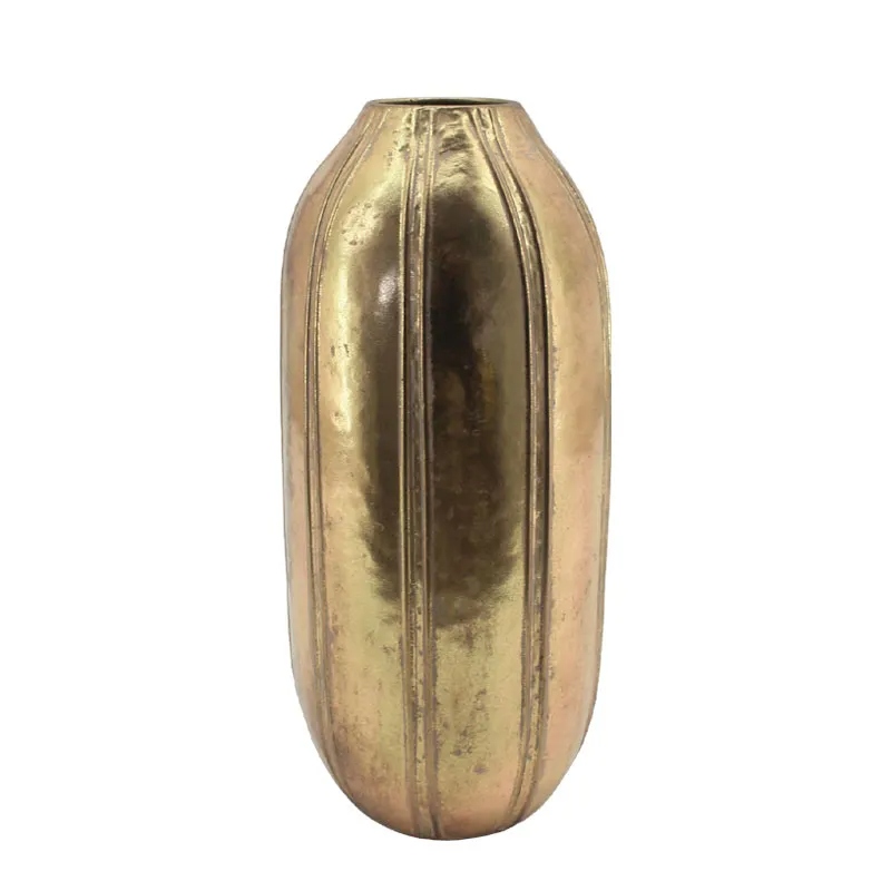 Vaza Gold din Metal D21x49cm
