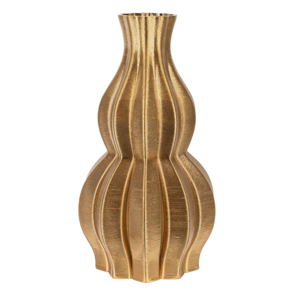 Vaza Gold din Portelan 3D D19x35cm