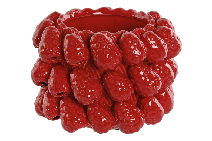 Vaza Red Berries din Ceramica D23x16cm