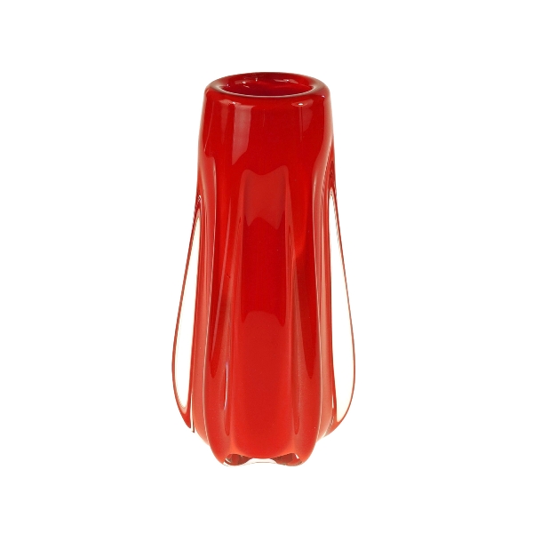 Vaza Rosie din Sticla D12x25cm