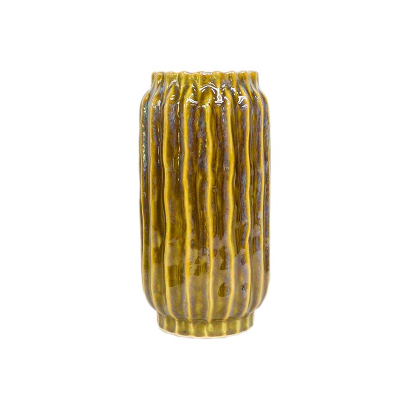 Vaza Yellow din Ceramica D14x27cm