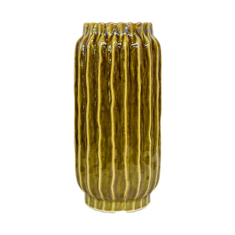 Vaza Yellow din Ceramica D16x33cm